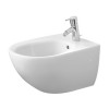 Duravit Architec Биде подвесное с перел., с плоскостью под смес.,вкл. крепление Durafix, 36.5x58см, Цвет: Белый