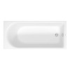 Duravit D-Neo Ванна 180х80хh60см, встраиваемая, с одним наклоном для спины, акрил, цвет: белый. 790127000000000, 700475000000000