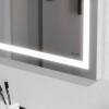 M91AMOX1001WG Зеркало с LED-подсветкой по периметру, 100 см