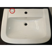 SaleWeliaWL52 Подвесная раковина с отв под смеситель и переливом. 610x460х180мм SaleWL52_1116