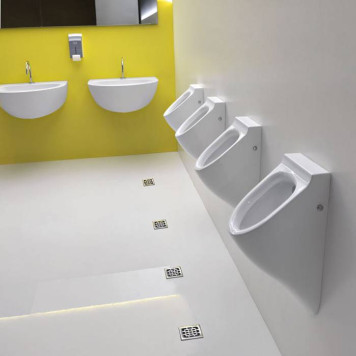 Kerasan Aquatech Писсуар с сифоном, цвет: белый-1