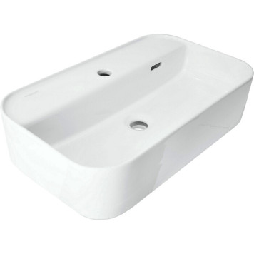 INFINITY SHELF Умывальник накладной 60 см ВКС Белый S1 (WB.CT/Infinity/60-C.Shelf/WHT.G/S1) WB.CT/Infinity/60-C.Shelf/WHT.