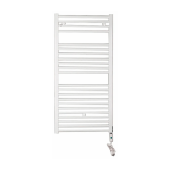 Полотенцесушитель IRSAP ARES/E 1118/580 электрический с выключателем, 22 трубки, CL.01 B01, (белый) EIM058I01IR01NNN03
