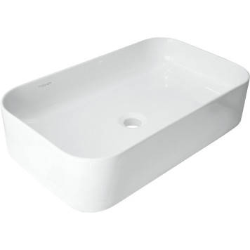 INFINITY SLIM Умывальник накладной 60 см Белый S1 (WB.CT/Infinity/60-N.Slim/WHT.G/S1) WB.CT/Infinity/60-N.Slim/WHT.G