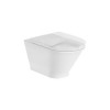 Roca The Gap Round Унитаз подвесной 35x54см, безободковый, цвет: белый. 7.3460.N.L00.0