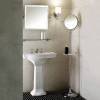 DevonDevon New Etoile Раковина 70х53 см, 3 отв., на пьедестале, цвет: белый. IBLG3FNET, IBCOLNET