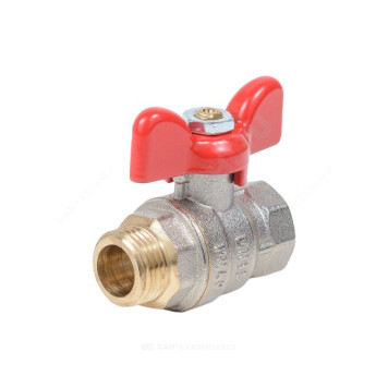 Кран шар лат Эксперт нк Ду25 Ру40 м/р полн баб Dist Н123Б-6