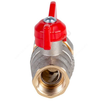 Кран шар лат Стандарт нк Ду20 Ру40 м/амер полн баб Dist Н342Б-1