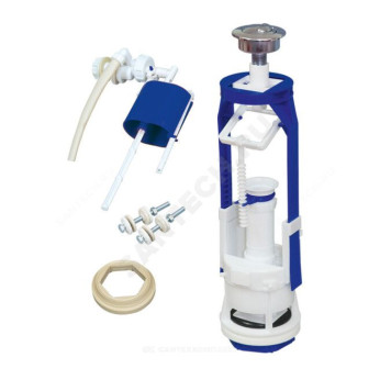 Арматура д/бачка набор 1/2 б/под металл кноп ст-стоп универ РБМ АС-16.3М