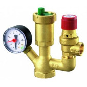 Группы безопасности Группа безопасности котла 1, ВР, в комплекте: манометр, предохрнительный клапан, автоматический воздухоотводчик (аналог FA 2115) FAR FA 2112