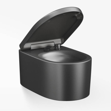 Armani Roca Island Комплект унитаз+биде+смеситель биде, цвет: черный (без сиденья для унитаза)-2