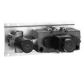 Fantini Внутренняя часть термостатического смесителя для душа, переключатель на 4 источника, 3/4 apos;. 19 00 D274A