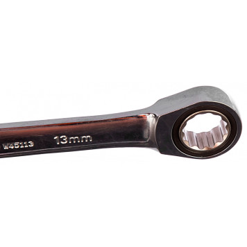 Ключ гаечный комбинированный трещоточный Jonnesway 13 мм-1