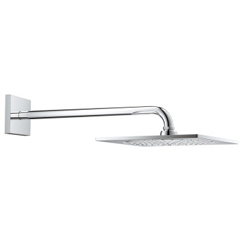 Grohe 26 259 000 Rainshower Верхний душ 254х254 мм, с боковым кронштейном 422 мм 26259000Gr