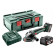 Машина шлифовальная угловая аккумуляторная Metabo W 18 L 9-125++ЗУ ASC55