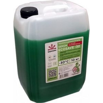 Теплоносители из пропиленгликоля Теплохладоноситель GEKON ECOSAVE-30 10 кг GK 569214