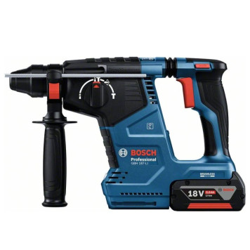 Перфоратор аккумуляторный Bosch GBH 187-LI (1акк 5Ач)-1