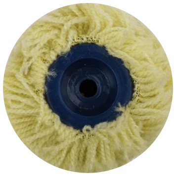 Ролик полиакриловый нитяной, диаметр 40/76 мм, ворс 18 мм, бюгель 6 мм, зеленый, 230 мм-3