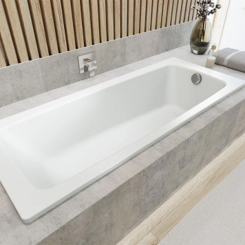 Kaldewei Cayono Ваннa встраиваемая 170х75см, мод.750, цвет: белый. 581470000000, 275000010001-4