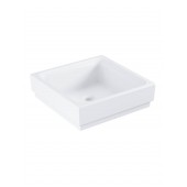 Раковина GROHE Cube Ceramic свободностоящая, без перелива, 40 см, альпин-белый (3948200H)