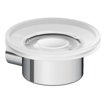 Kludi 58 985 05 Vela R Мыльница настенная, (белое матовое стекло), хром 5898505