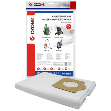 Мешок-пылесборник синтетический OZONE PRO MXT-3031/5 (5шт)-2