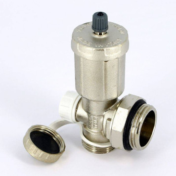 Дренажная группа Н UNI-FITT 1 для коллекторных групп с автоматическим воздухоотводчиком, никелированная