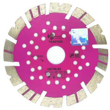 Диск алмазный Trio-Diamond 125*22,23*12 серия Tractor TR702-1