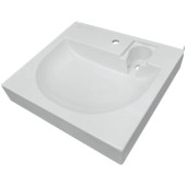 GALAXY 60 Умывальник на стиральную машину (WB.WM/Galaxy/60-C/WHT.G/S1) WB.WM/Galaxy/60-C/WHT.G/S