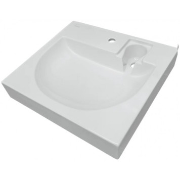 GALAXY 60 Умывальник на стиральную машину (WB.WM/Galaxy/60-C/WHT.G/S1) WB.WM/Galaxy/60-C/WHT.G/S