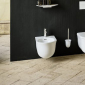 Laufen  New Classic Биде подвесное 53х37х34см, с 1 отв под смеситель, цвет: белый. 8.3085.1.000.302.1