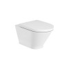 Roca The Gap Round Унитаз подвесной 35x54см, безободковый, цвет: белый. 7.3460.N.L00.0