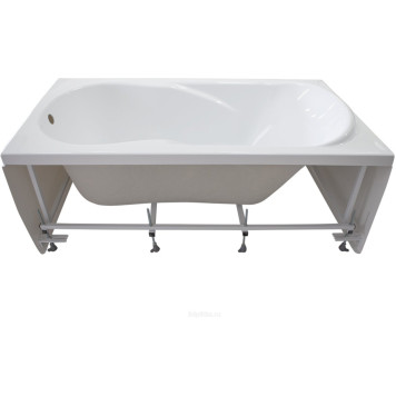 1.WH30.2.388 КАЛЕДОНИЯ 160х75 ванна прямоугольная акриловая белая 1.WH30.2.388-3