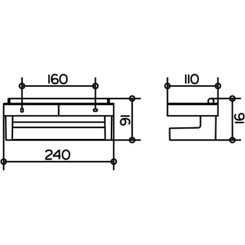 12759010000 COLLECTION MOLL Корзинка для душа, со встроенным стеклоочистителем, белая, хром 12759010000-4