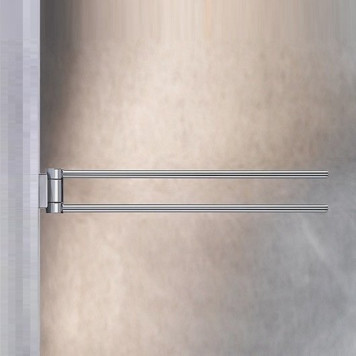 14918010000 PLAN Полотенцедержатель двойной, поворотный 439 мм, хром 14918010000-1