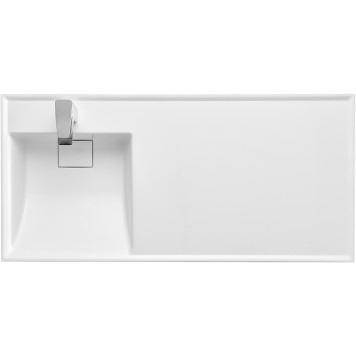 1A72833KLH01L Раковина Лондри 105 белая левая 1A72833KLH01L-2