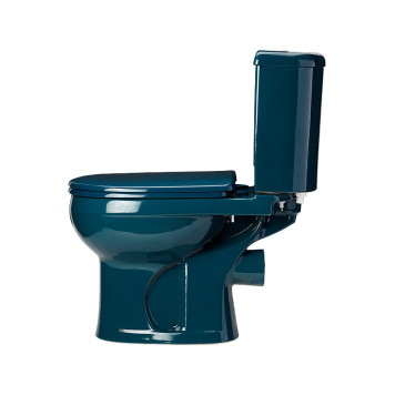 40325110402 Унитаз-компактИридаСтандарт/ зеленый, нижний подвод воды, горизонтальный выпуск(старый арт. 40325130402) 40325110402-2