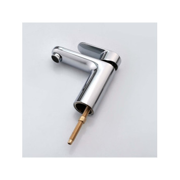 AQ1812CR НИКА смеситель для раковины 90 без донного клапана с гигиеническим ручным душем AQ1812CR-1