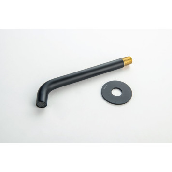 AQ1341MB ЕВРОПА излив для ванны 220 мм, матовый черный AQ1341MB-4