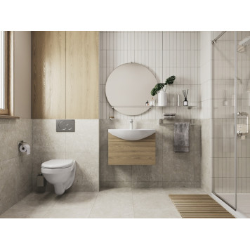 138164S0000B2 Пэк Альфа комфорт (подвес. унитаз с сиденьем полипр. SC, инсталляция, белая панель) (НОВИНКА) 1.3816.4.S00.00B.2-6