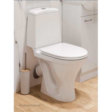 АТТИКА КОМФОРТ Унитаз-компакт Белый S1 (WC.CC/Attica/2-T/WHT.G/S1) WC.CC/Attica/2-T/WHT.G/S1-1