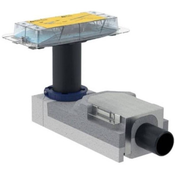 154.150.00.1 CleanLine корпус дренажных каналов, монтажная высота от 90 мм 154.150.00.1