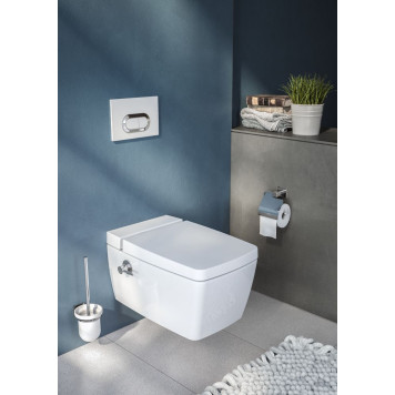 7672B003-1687 Metropole Rim-Ex Подв.б/о у-з 56см с фун-ми VitrAflush и VitrAfresh, с емк. для чис. жид-ти, с фун-ей биде и вст.смес (НУЖНА 90-003-009) 7672B003-1687-2