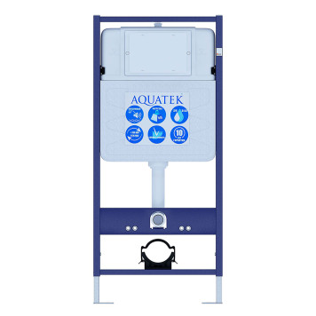 SET AQUATEK ЛИБЕРТИ (рама AQUATEK Standard INS-0000012 (без крепежа и клавиши) + унитаз ЛИБЕРТИ AQ1999T-00 с тонким сиденьем sc) SET AQUATEK ЛИБЕРТИ-1