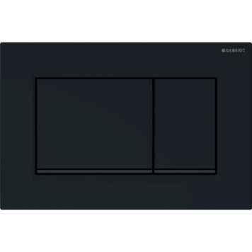 115.883.DW.1 Клавиша смыва Sigma 30, двойной смыв, к 111.300/350/361/362/380/390/796 черн глянц, черн мат 115.883.DW.1-1