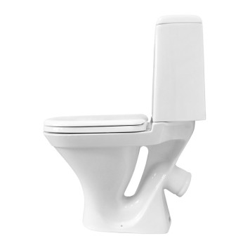 АТТИКА КОМФОРТ Унитаз-компакт Белый S1 (WC.CC/Attica/2-T/WHT.G/S1) WC.CC/Attica/2-T/WHT.G/S1-2