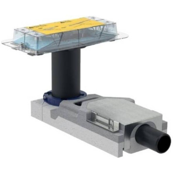 154.152.00.1 CleanLine корпус дренажных каналов, монтажная высота от 65 мм 154.152.00.1