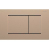 Geberit Sigma40 Клавиша для двойного смыва, квадратная: Красное золото. 115.629.QB.1