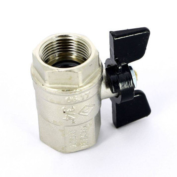 Кран шаровой Bugatti New Jersey ВВ бабочка 3/4-1