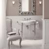 DevonDevon New Etoile Консоль 98х52.5см, с раковиной на 3 отв, напольная, цвет: хром/белая. IBLG3FNET, DENEWETOILECR